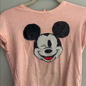 Flip sequence Mickey Mouse shirt